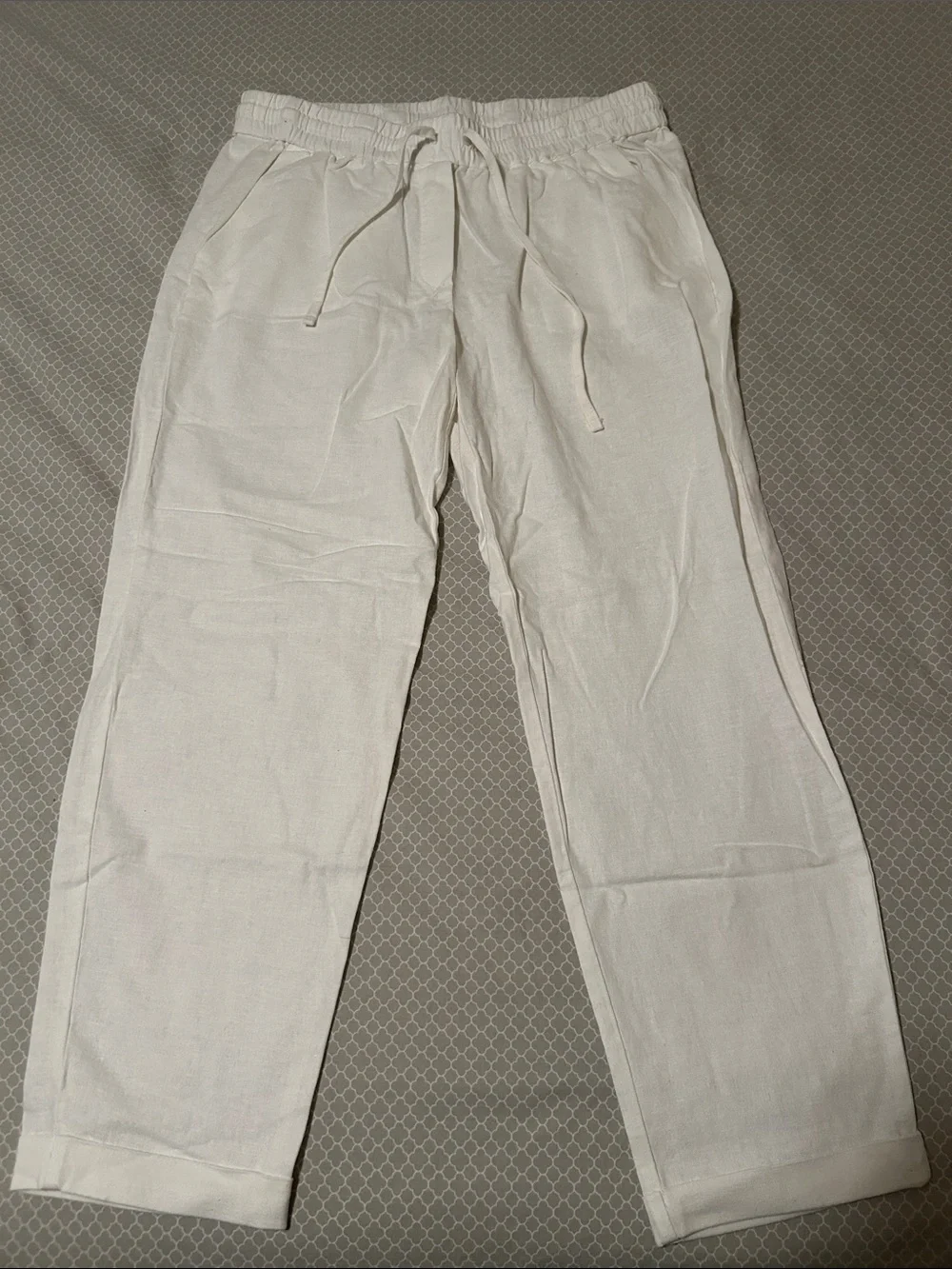 J. Crew Linen-Blend Drawstring Pants
